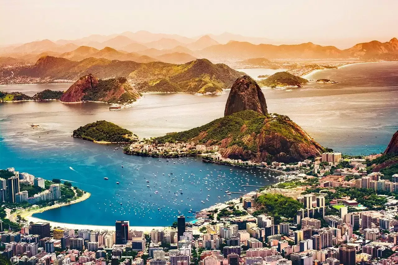 Touring the Harbor of Rio de Janeiro
